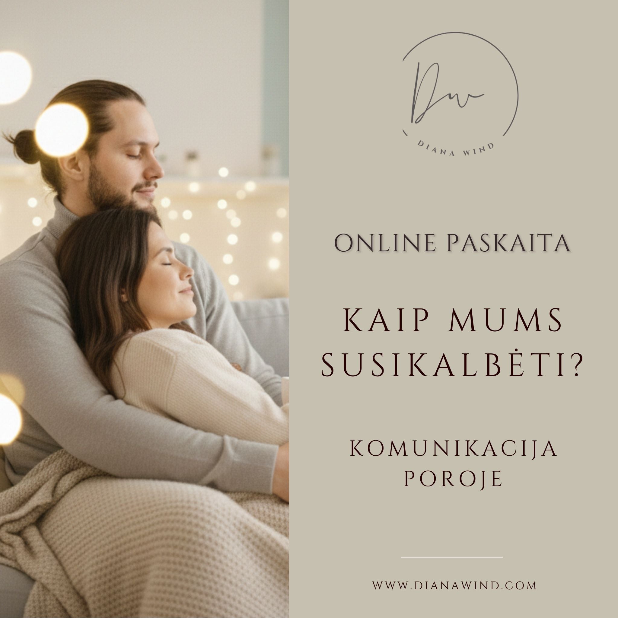 KOMUNIKACIJA POROJE - online seminaras