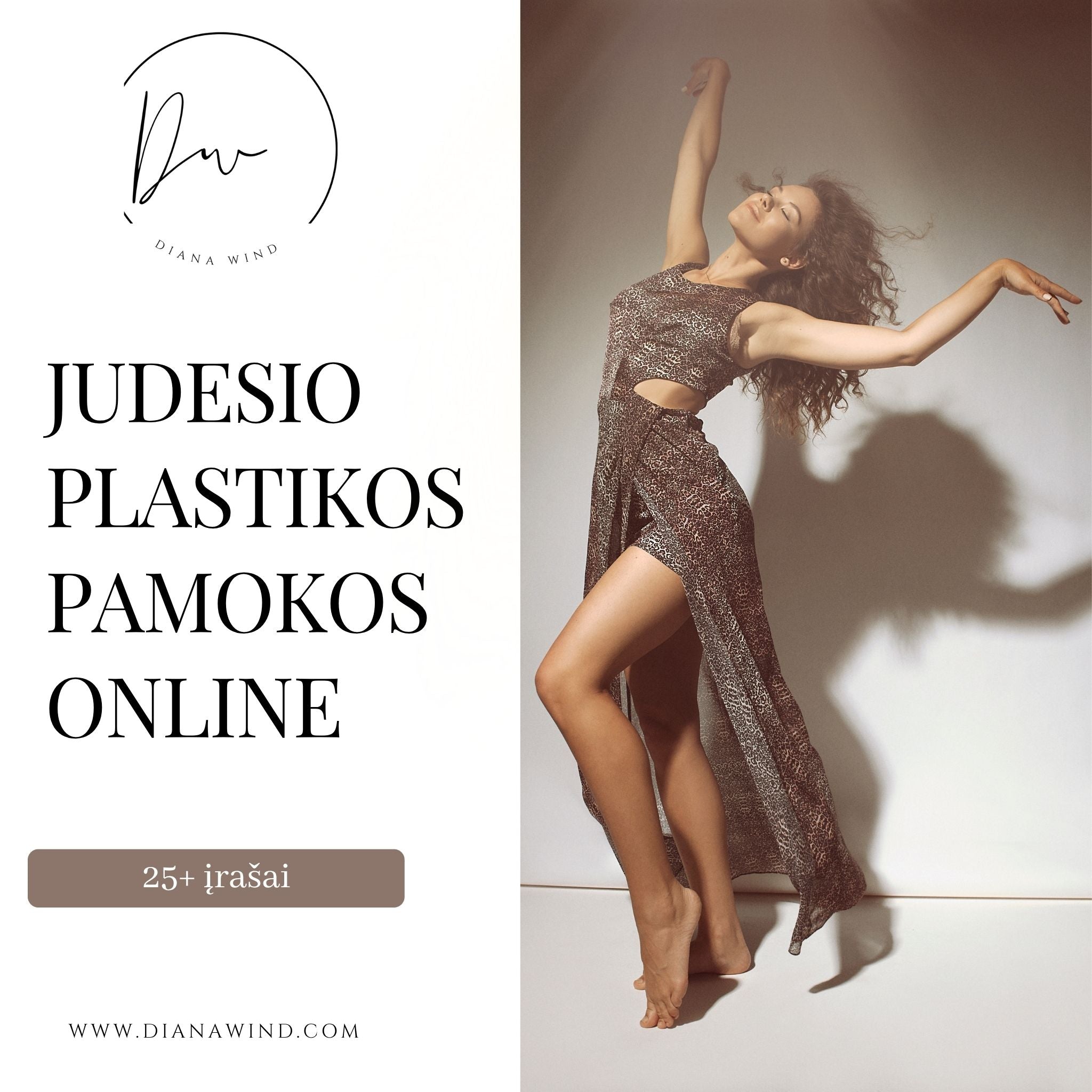 Šokio-judesio plastikos pamokos