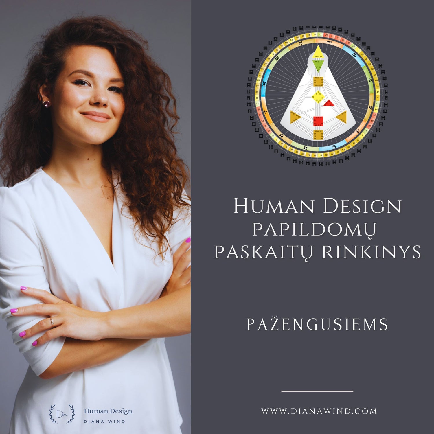 Human Design papildomų paskaitų rinkinys