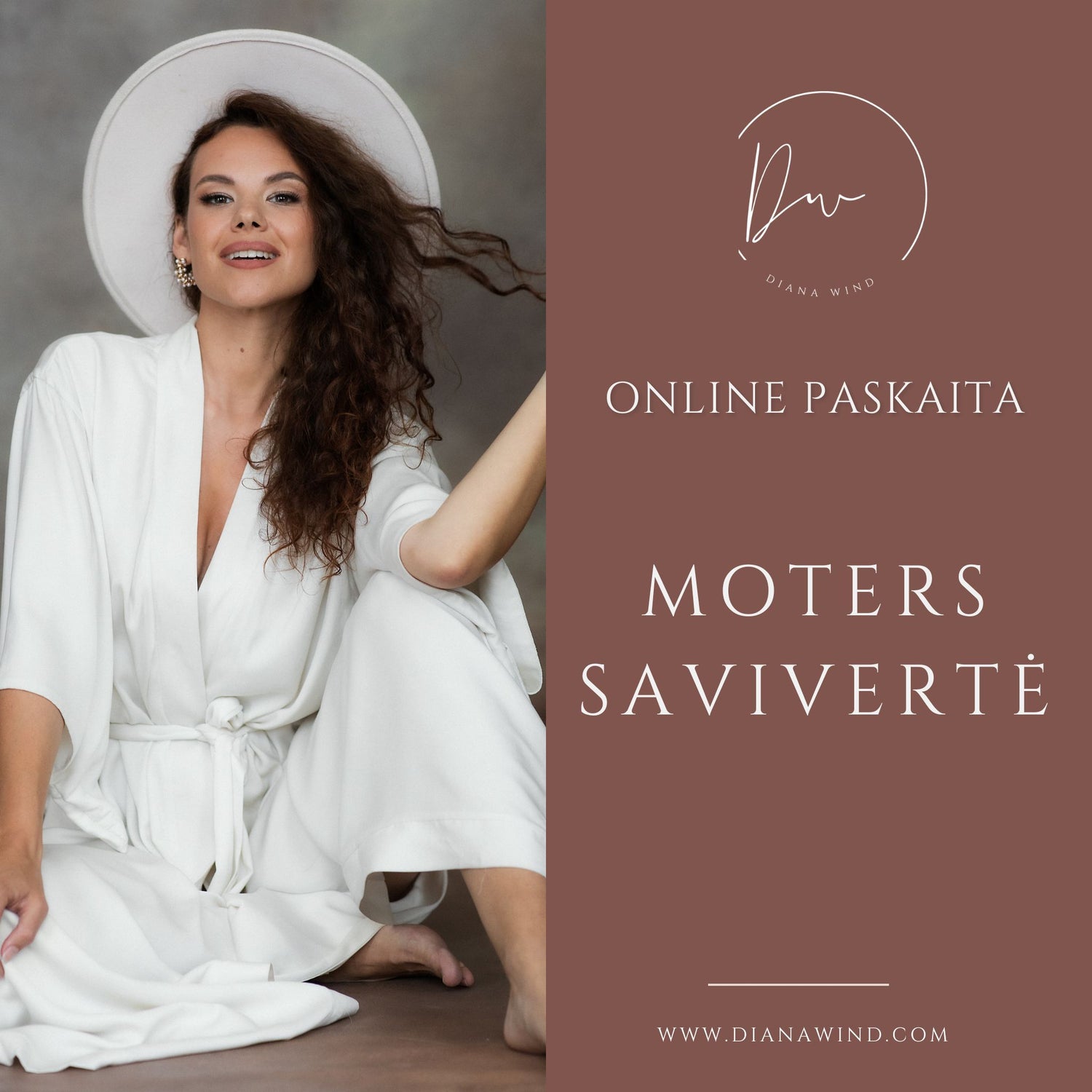 MOTERS SAVIVERTĖ - online paskaita