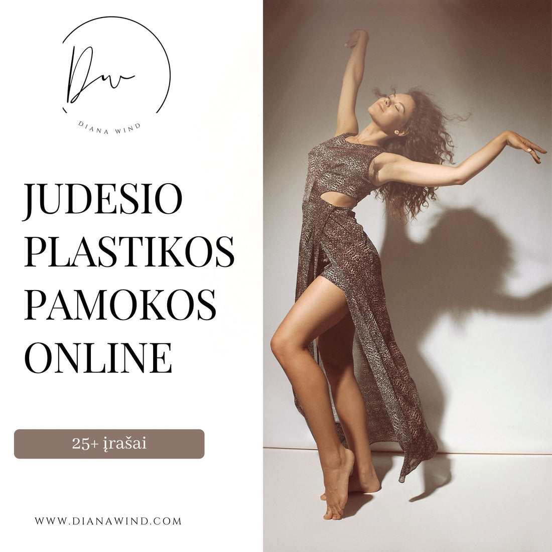 Šokio-judesio plastikos pamokos