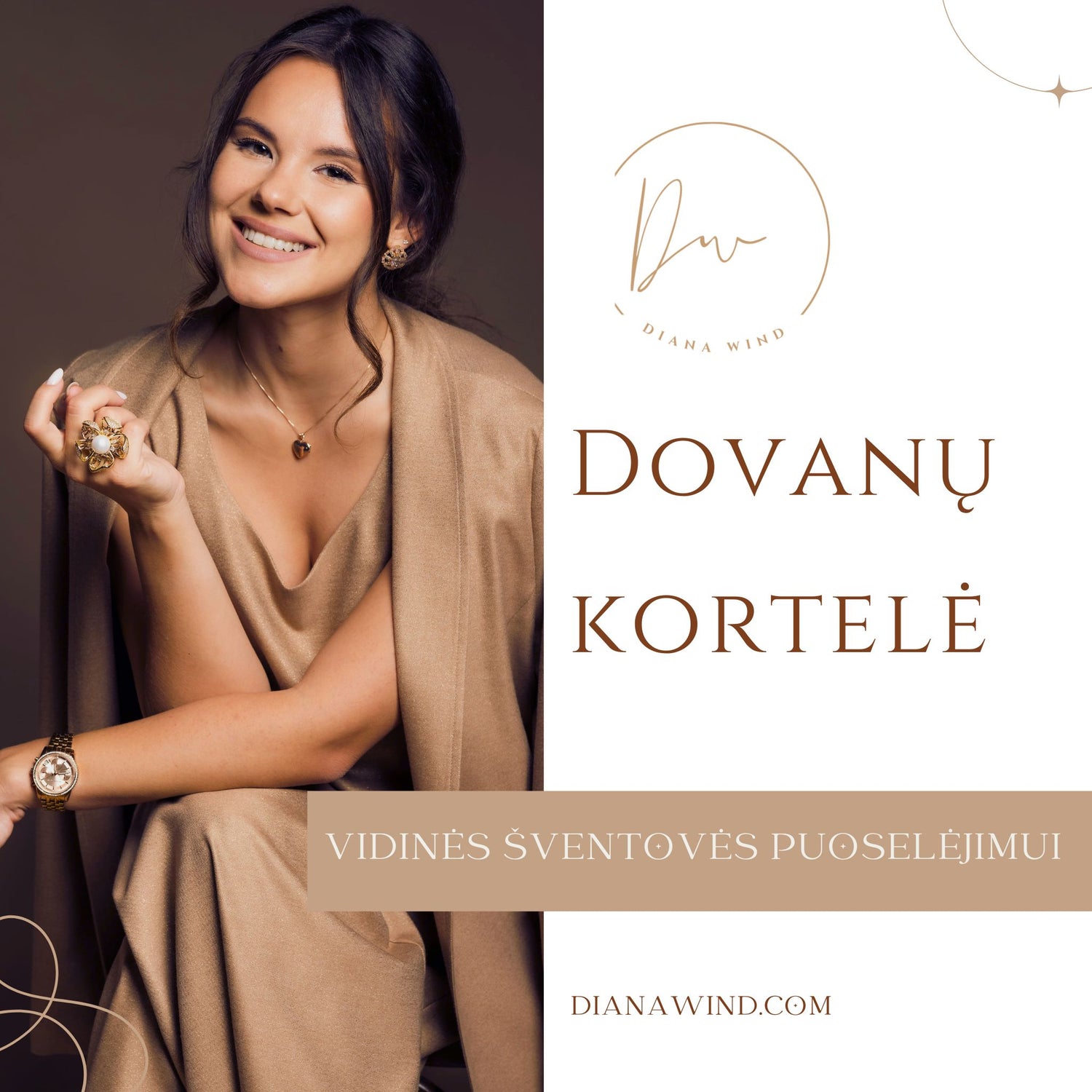 Diana Wind - dovanų kortelė