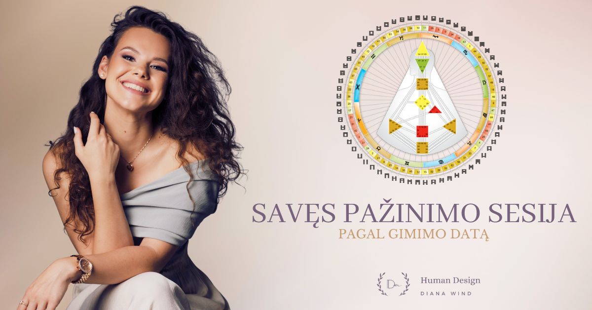 Savęs pažinimo sesija - Human Design